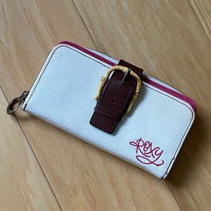 Roxy Wallet with bamboo buckle